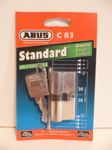 Zylinderschloss abus c83 - zylinderschloss,