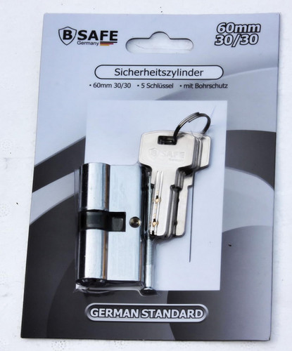 Sicherheirtszylinder 60mm
