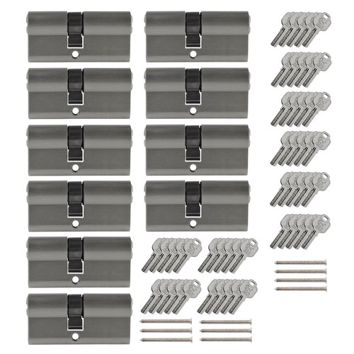 10x profilzylinder 65mm - profilzylinder,